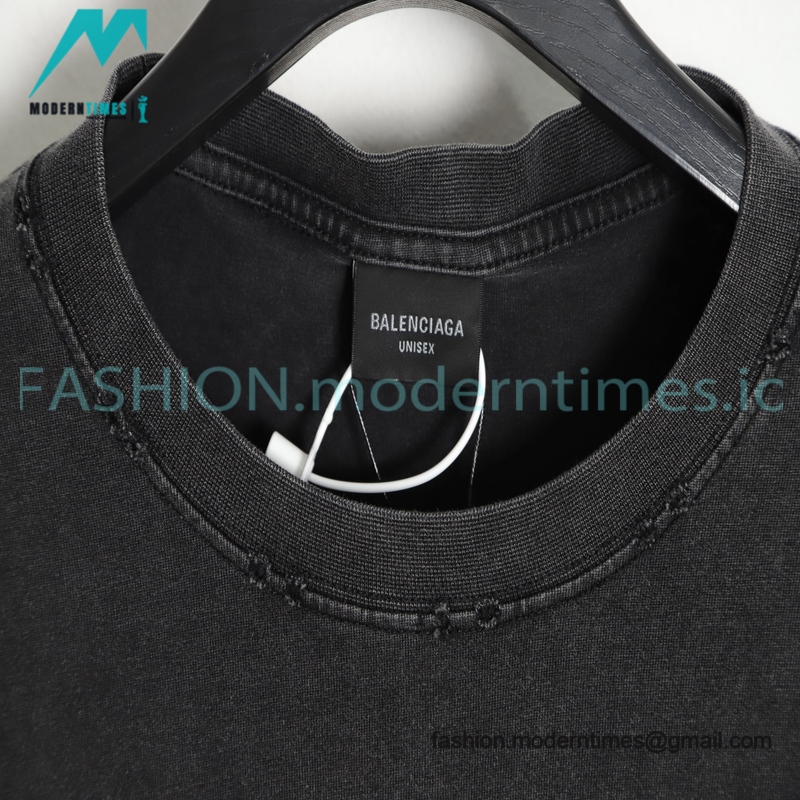 Balenciaga - 23SS Scissor Print Short Sleeve T-shirt Balenciaga - 23SS Scissor Print Short Sleeve T-shirt